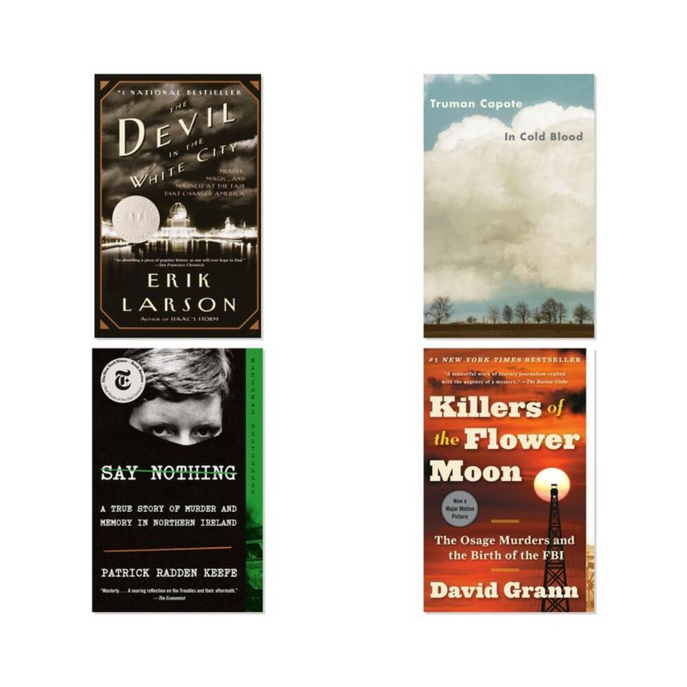 True Crime Masterpieces 4-Book Complete Bundle Set